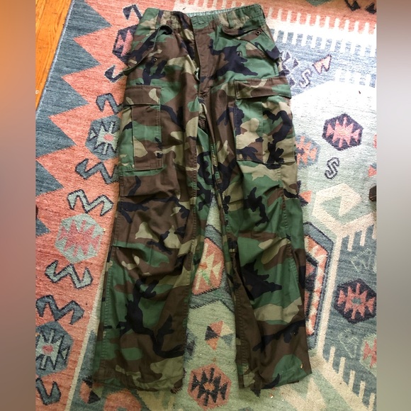 Vintage Army Camo Pants - Picture 1 of 5